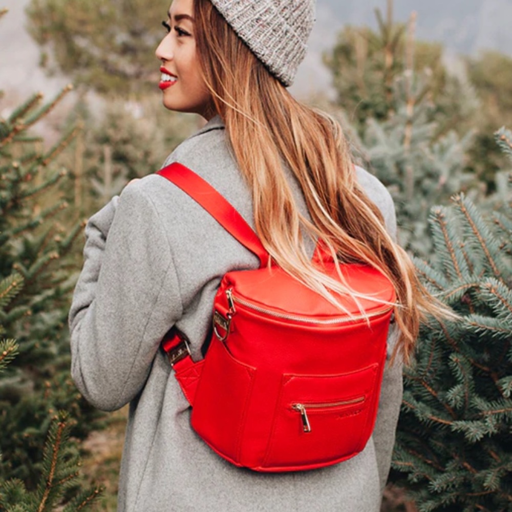 Fawn Design The Mini Backpack Red Poppy